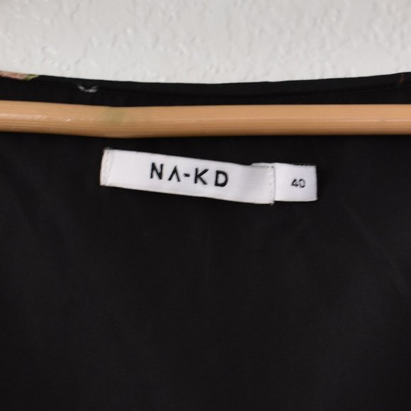 ASOS NA-KD Square Neck Puff Sleeve Mini Dress - Picture 6 of 15